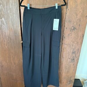 Athleta Black Wide-Leg Pants